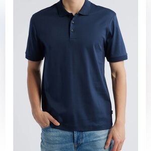 Boss Men's Navy Polo Shirt